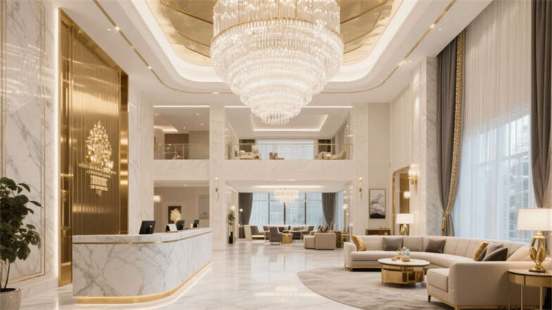 精致奢華新境界，合肥6000平酒店裝修設(shè)計效果圖